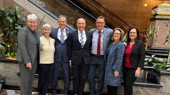 infertility advocates in hartford connecticut for senator richard blumenthal press conference