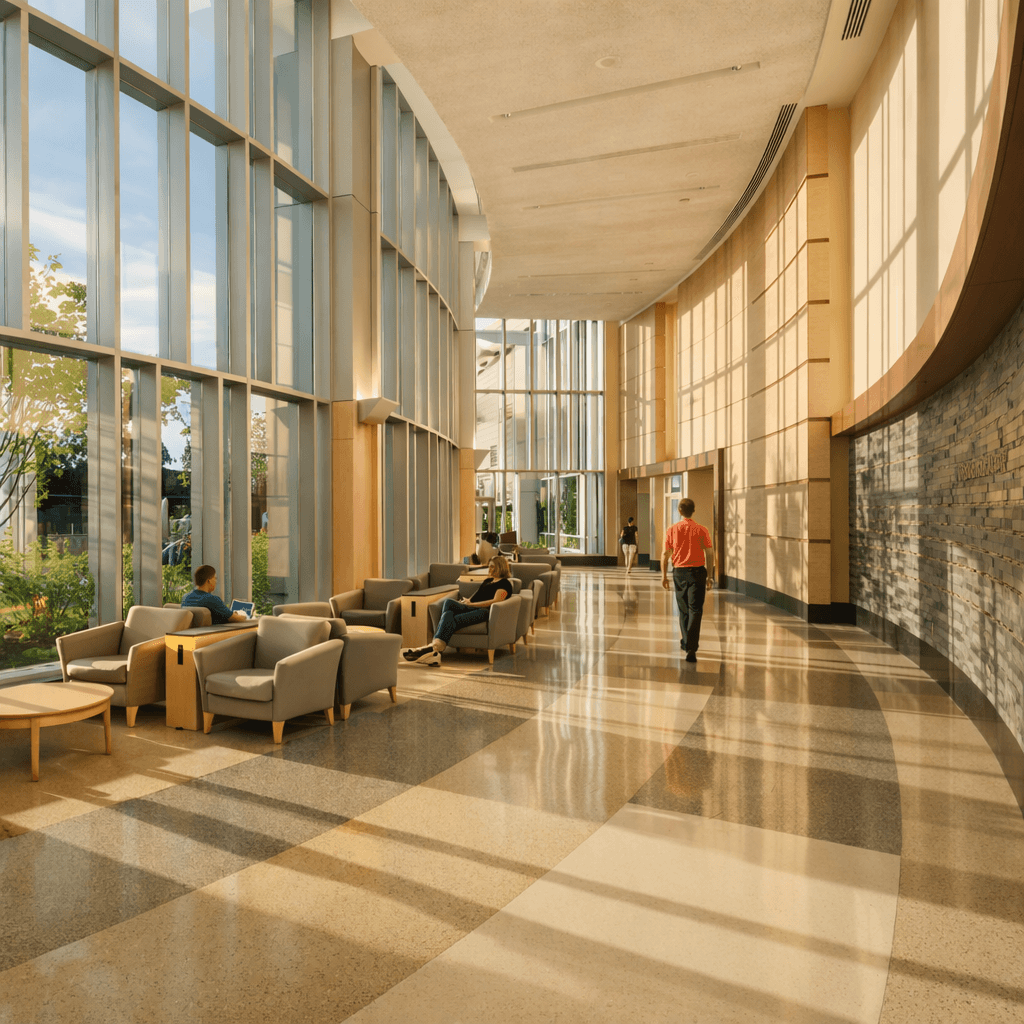 Danbury Hospital atrium