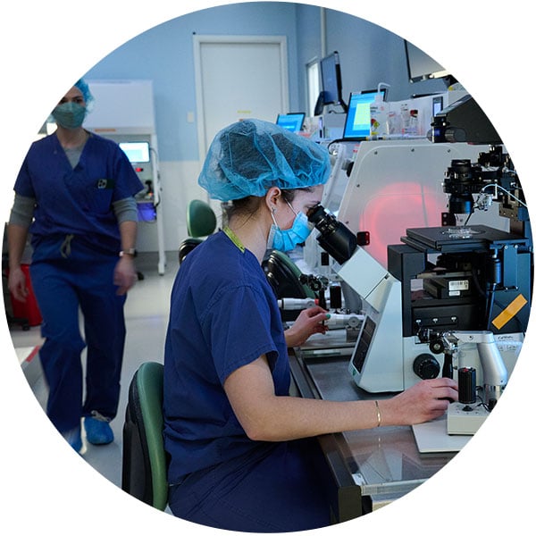 El análisis de embriones en el laboratorio de Illume Fertility