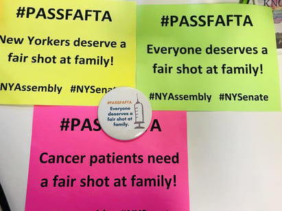 New York Advocacy Day- #PassFAFTA- Fair Access for Fertility Treatment Act