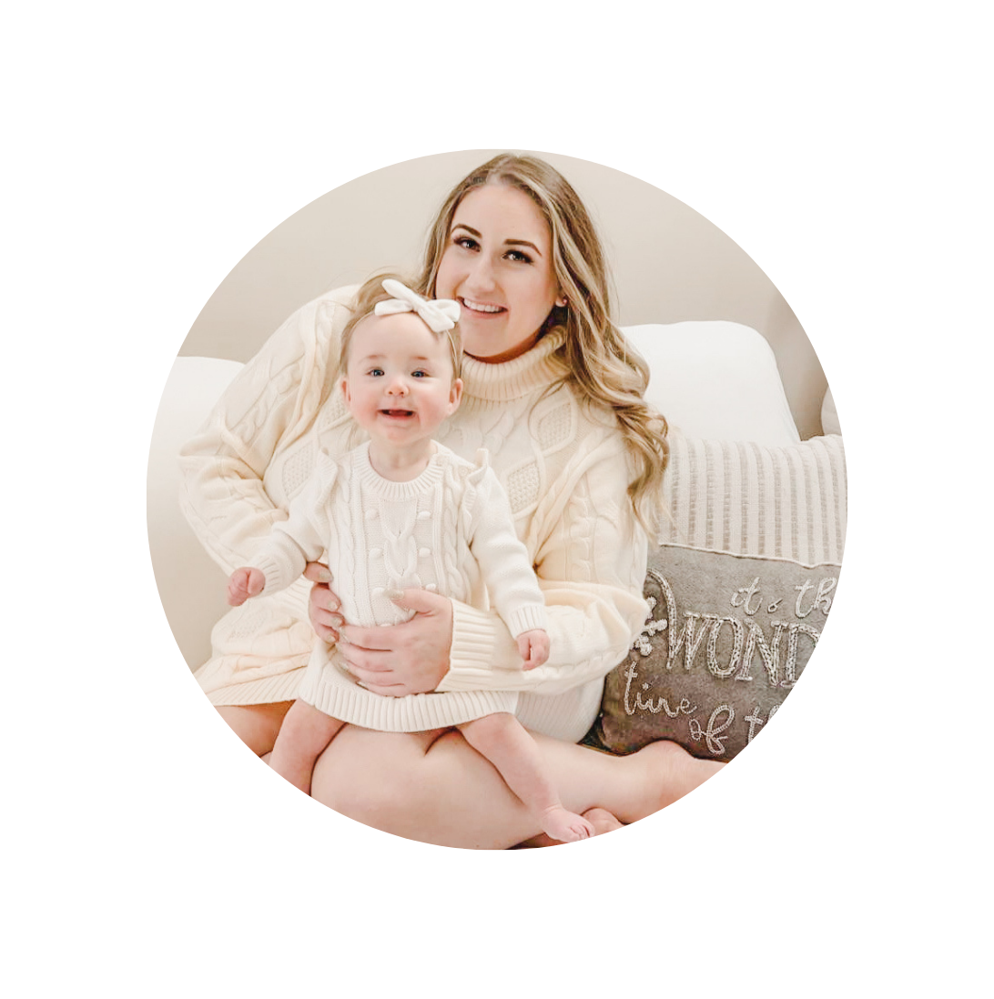 single mom with baby girl