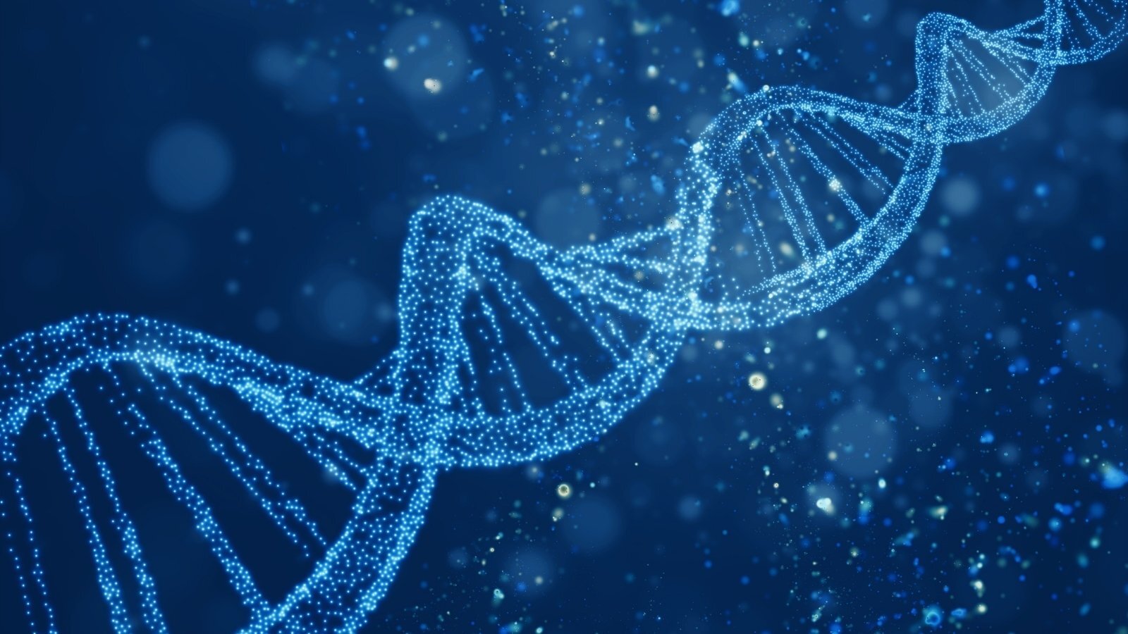 Illustration of a DNA strand