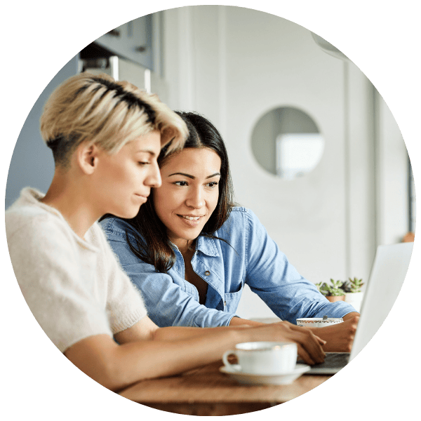 lesbian-couple-researching-ivf-grants-circle